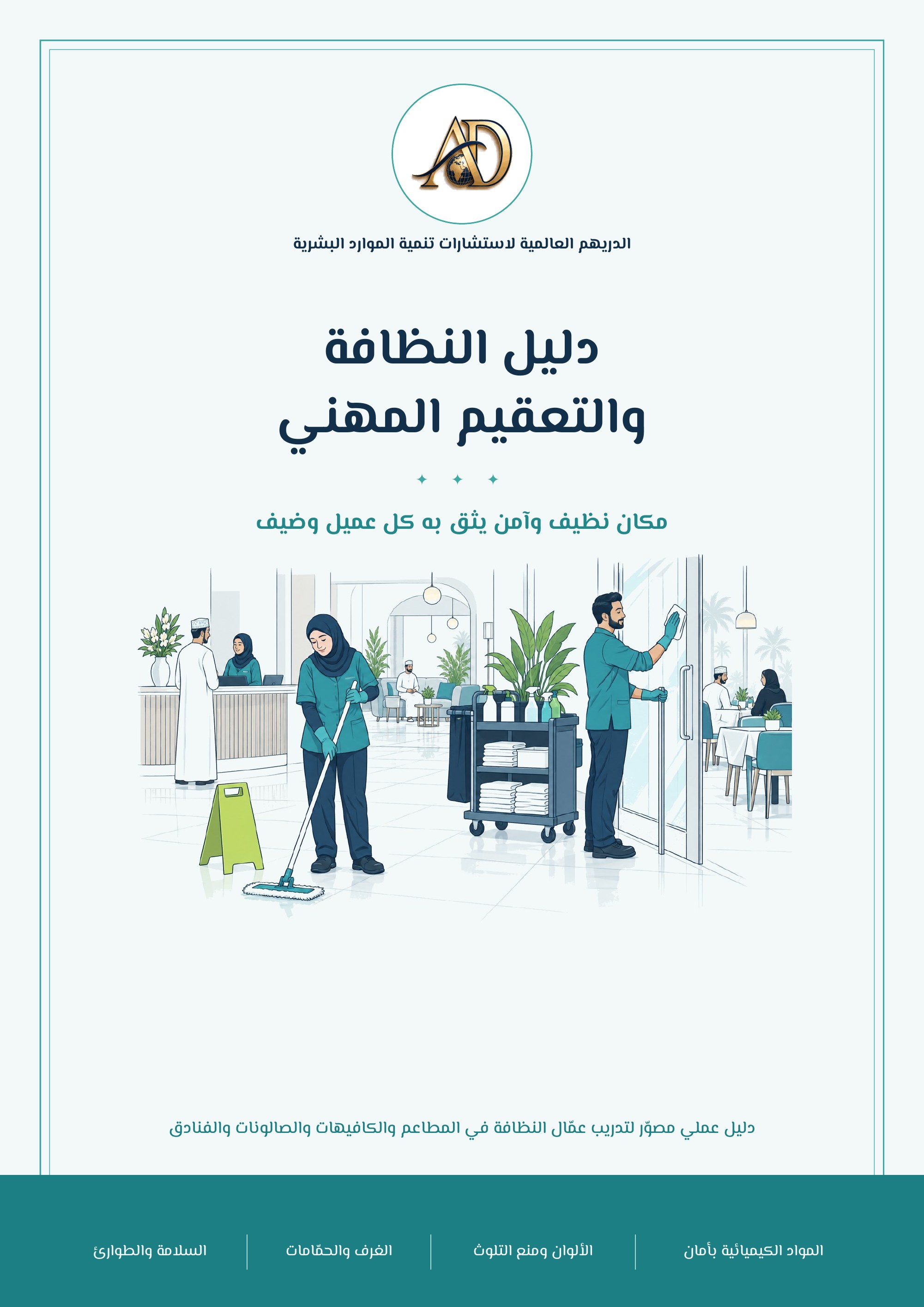دليل النظافة والتعقيم المهني